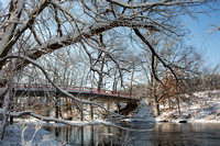 Lamont Bridge in winter